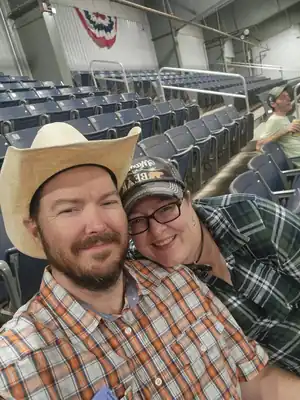 Family at the rodeo